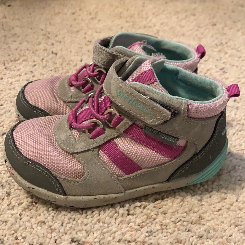 Girls toddler Merrell shoes